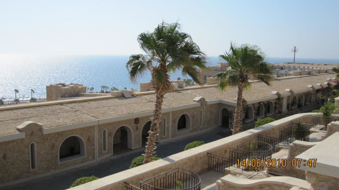 Blick aus Zimmer 7116 Pickalbatros Citadel Resort