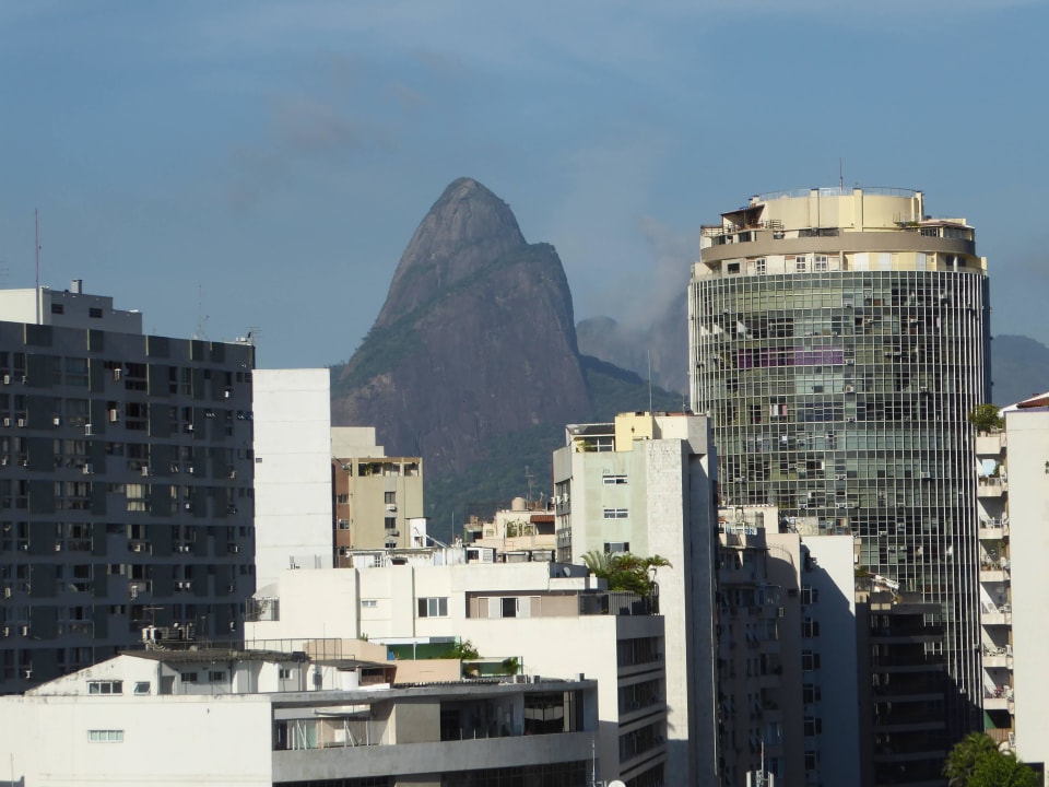 Terrassenblick Hotel Augustos Copacabana