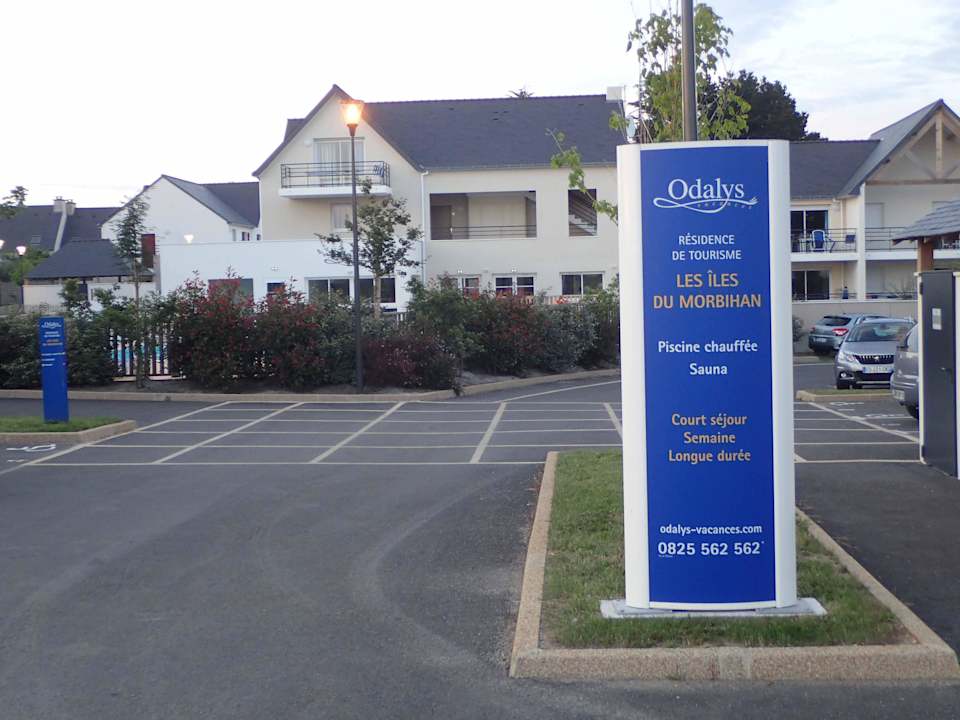 Blick von der Straße Résidence Les Iles du Morbihan