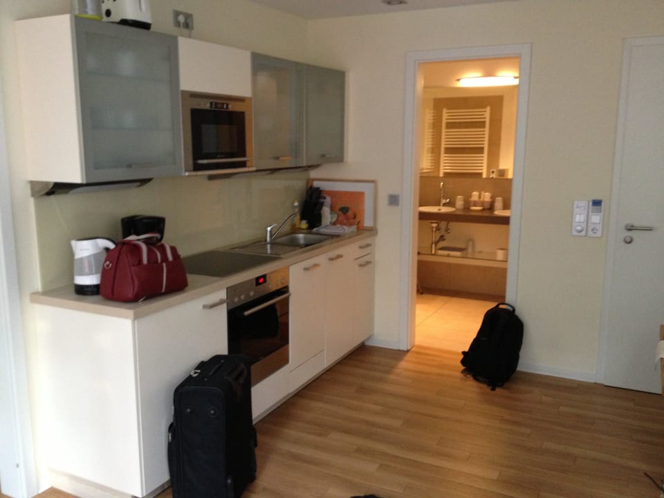 Genug Platz zum Kochen und bewegen Suitenhotel Idyll Heckenrose