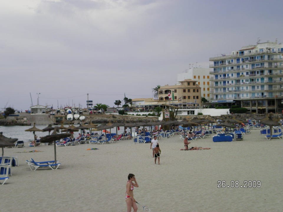 Strand vorm Hotel Hotel Club S'Illot