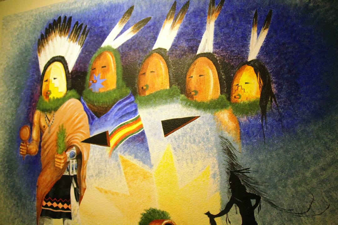 Wandbild Quality Inn Navajo Nation