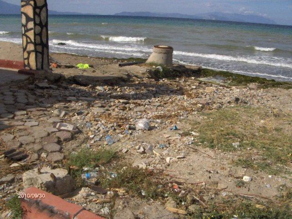 Kurz entfernter Strandbereich Hotel Ephesia