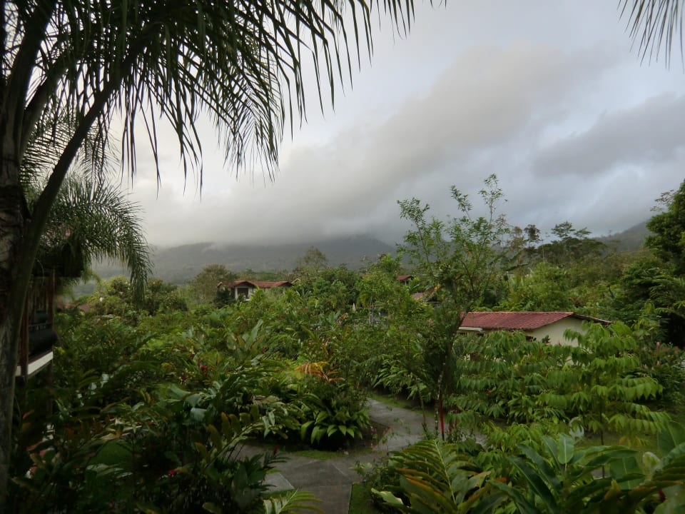 Leider kein Vulkanblick durch zu viele Wolken Casa Luna Hotel & Spa