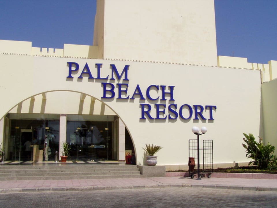 Eingangsbereich Palm Beach Resort