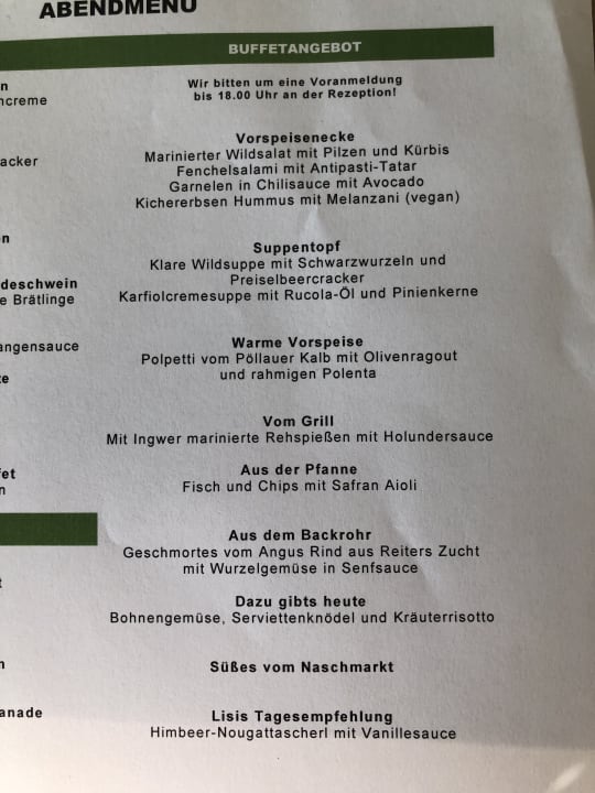 Gastro Hotel Reiters Supreme