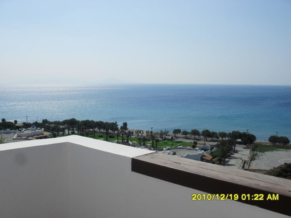 Ausblick vom Balkon Lagas Aegean Village