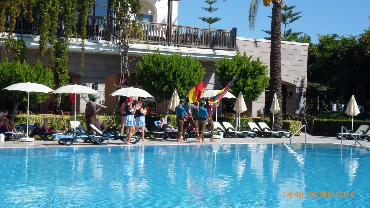 Rum um den Pool Trendy Aspendos Beach Hotel