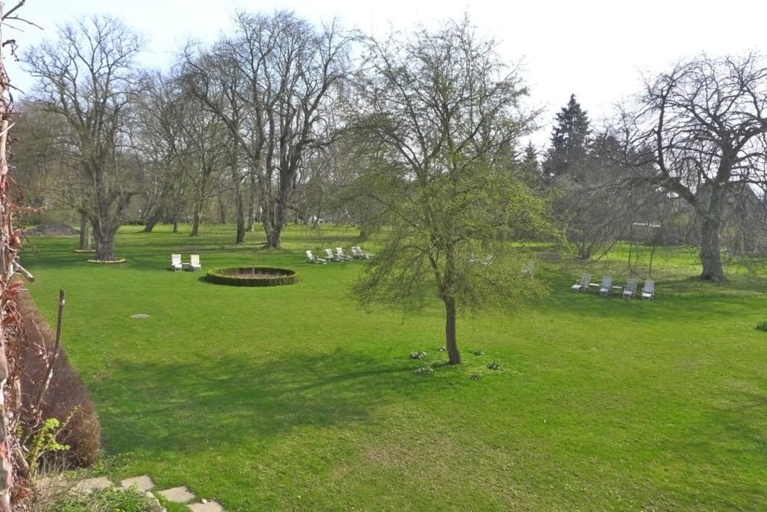 Blick aus dem Hotelzimmer Gutshaus Stolpe