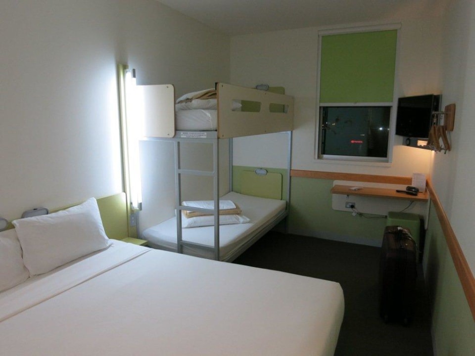 Doppelzimmer mit Stockbett Ibis budget Auckland Airport
