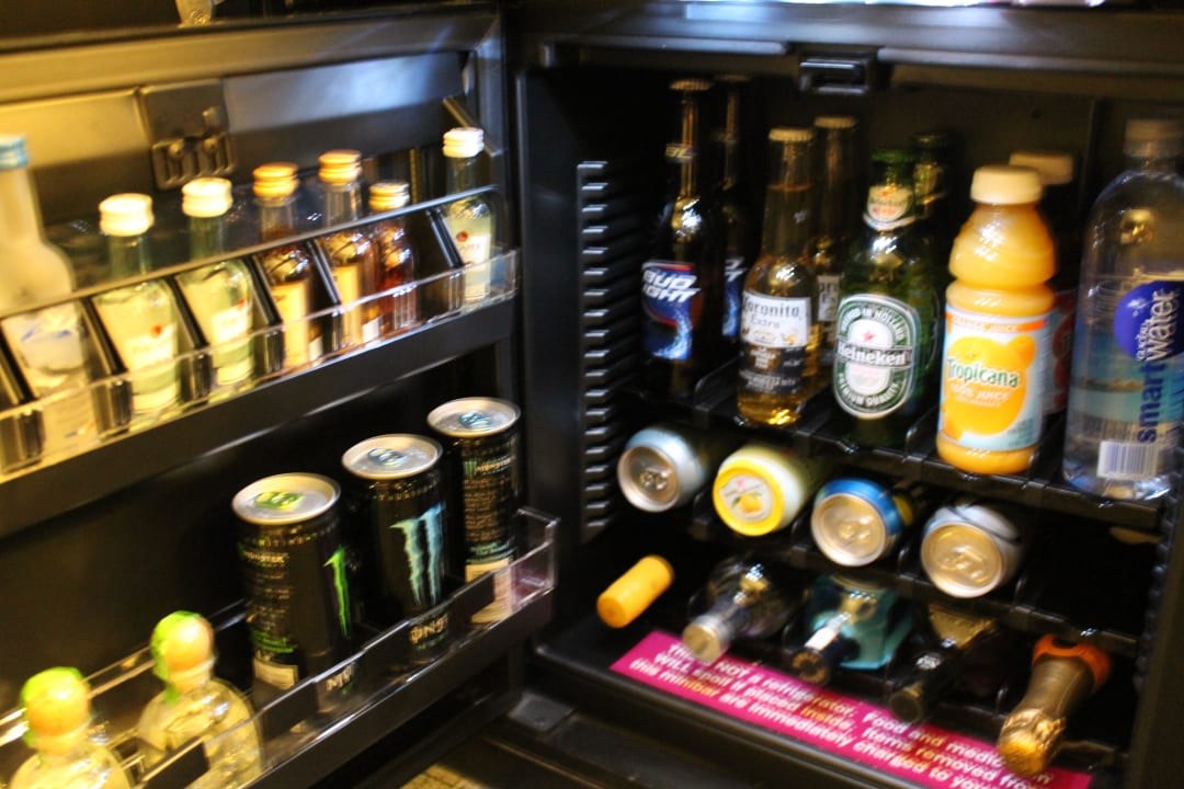 Minibar Virgin Hotels Las Vegas, Curio Collection by Hilton