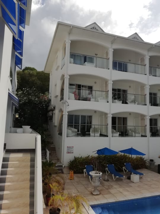 Außenansicht Hotel Bacolet Beach Club