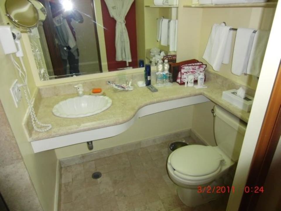 Badezzimmer Zócalo Central Hotel