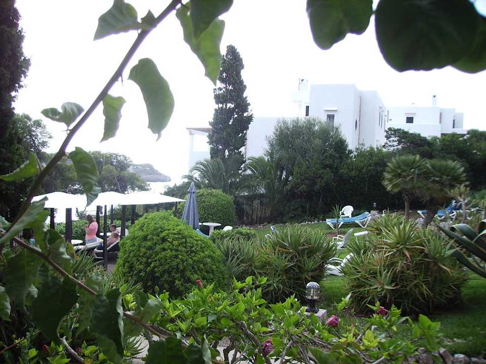 Blick auf die Hotelterrassse Grupotel Rocador