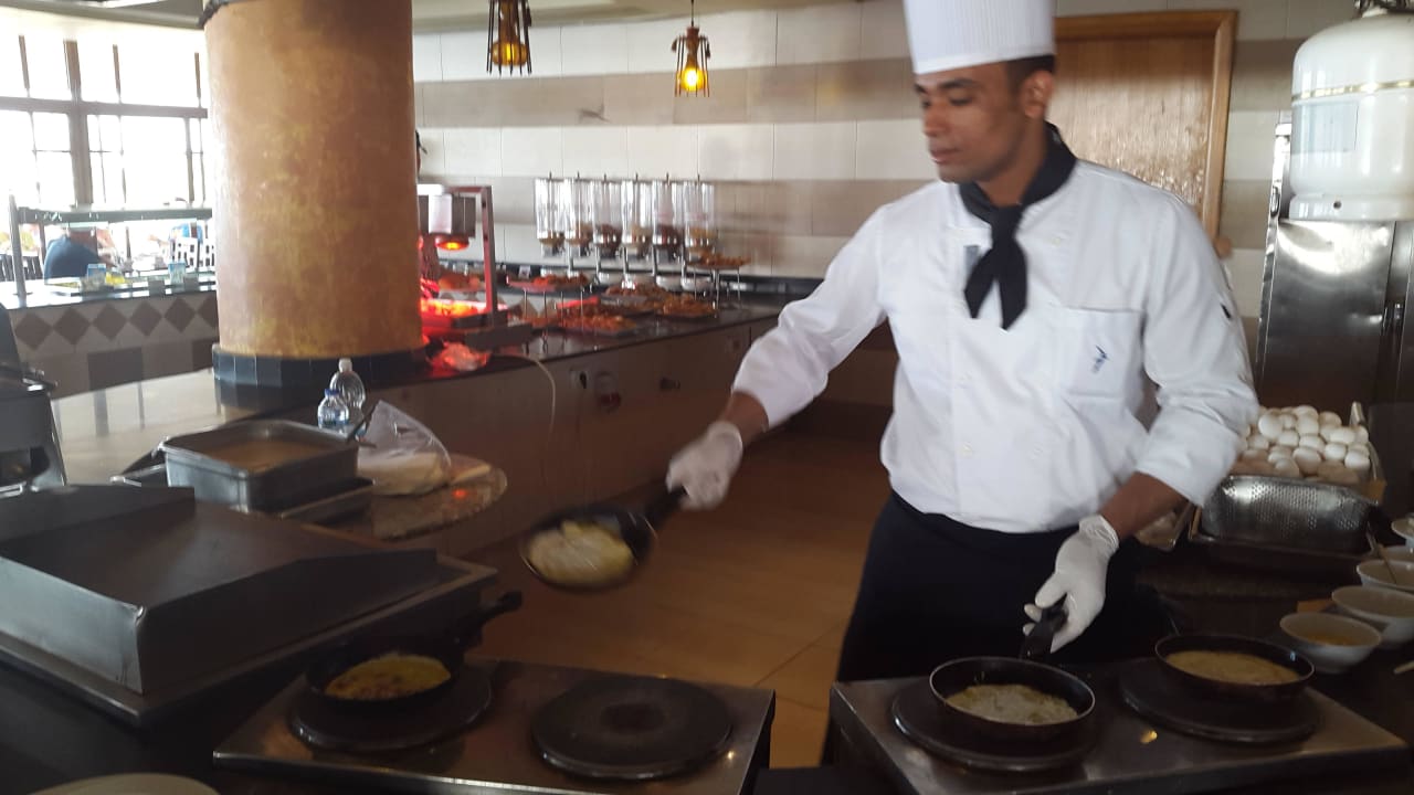 Best Omelett-Koch Beach Albatros Resort