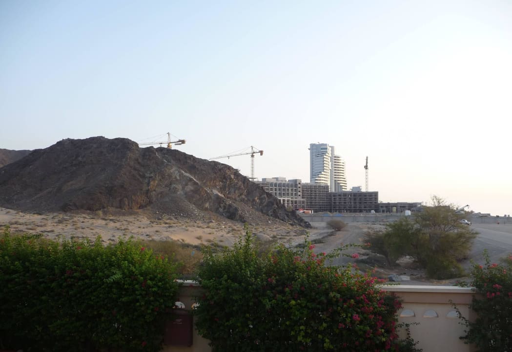 Vom Zimmer aus Miramar Al Aqah Beach Resort