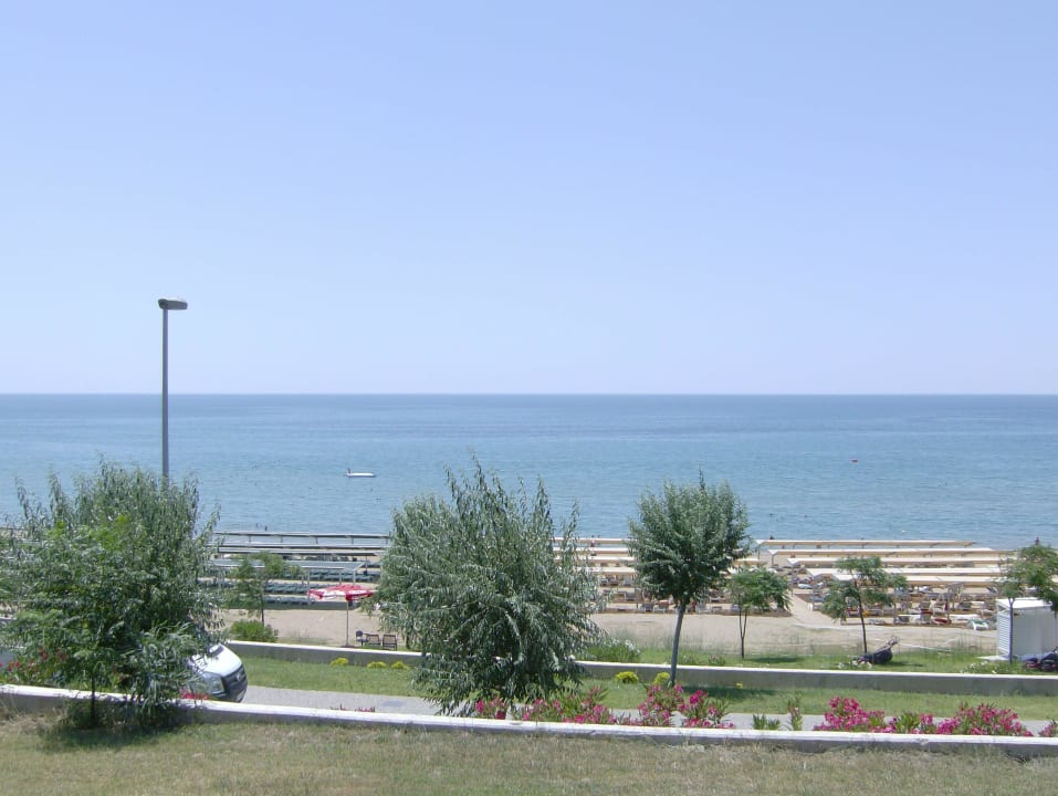 Ausblick von der Strandbar aus... Club Sidelya Hotel
