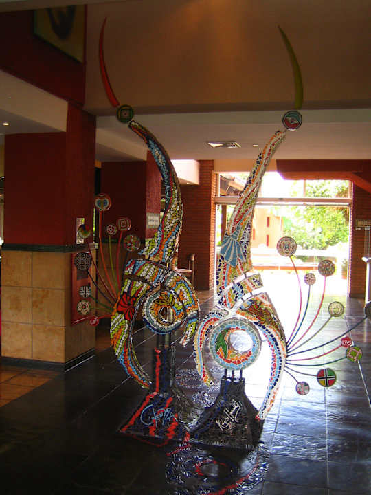 Lobby mit künstlerischem Flair1 Hotel Camino Real