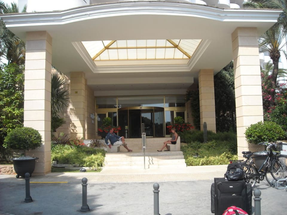 Eingangsbereich Hipotels Hipocampo Playa