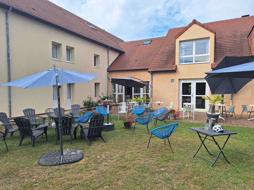 Gartenanlage Hôtel Nell