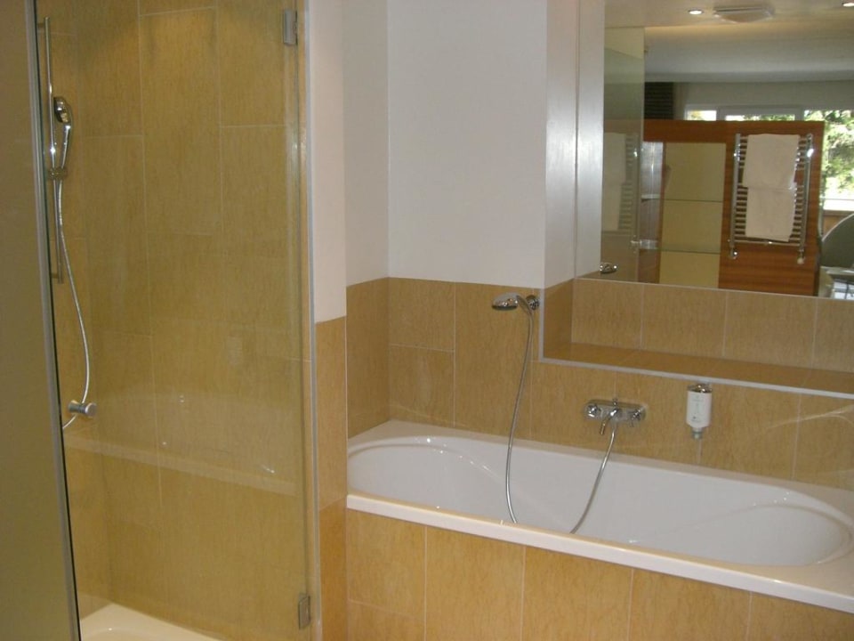 Dusche / Bad Hotel Andy