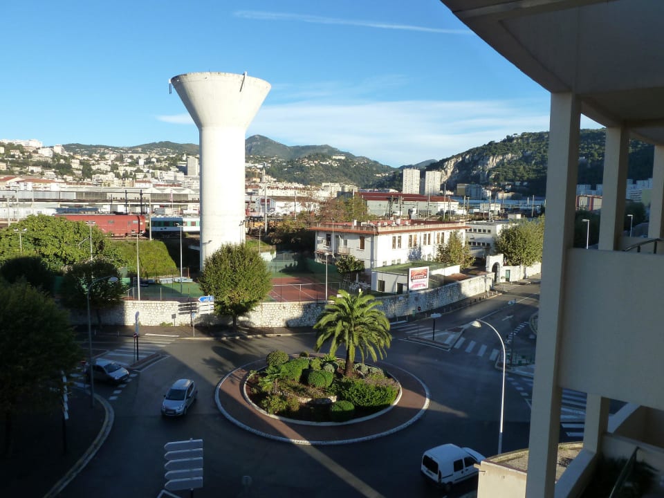 Aussicht aus Zimmer 406 morgens Hotel Esatitude