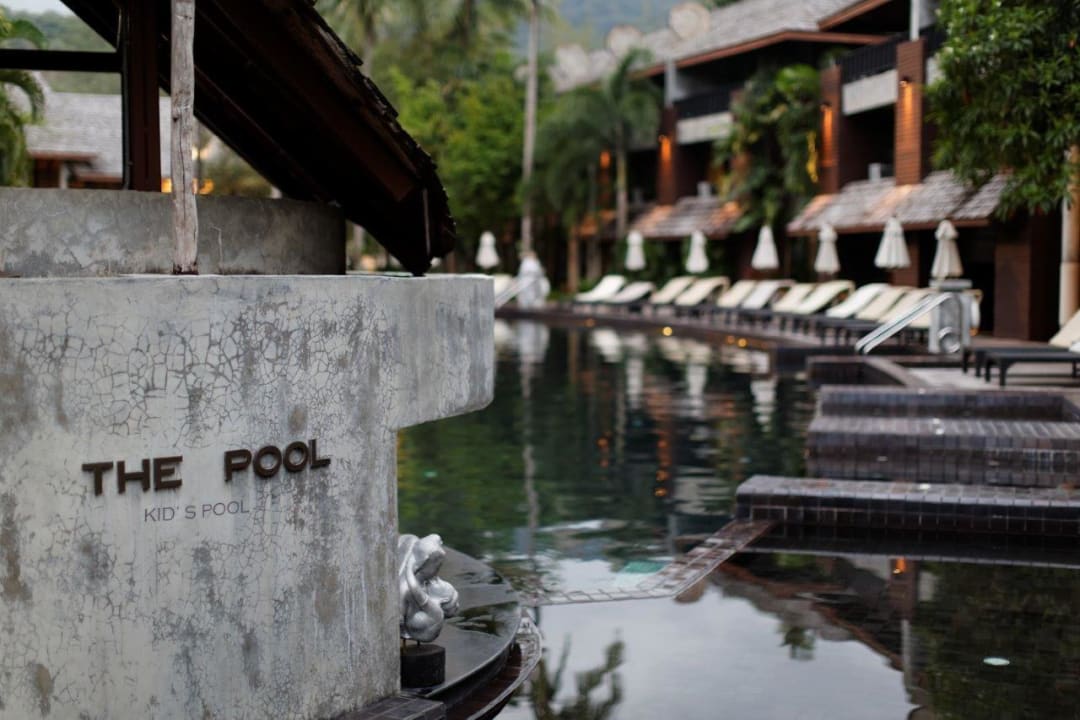 Blick über den Kinderpool Hotel The Dewa Koh Chang
