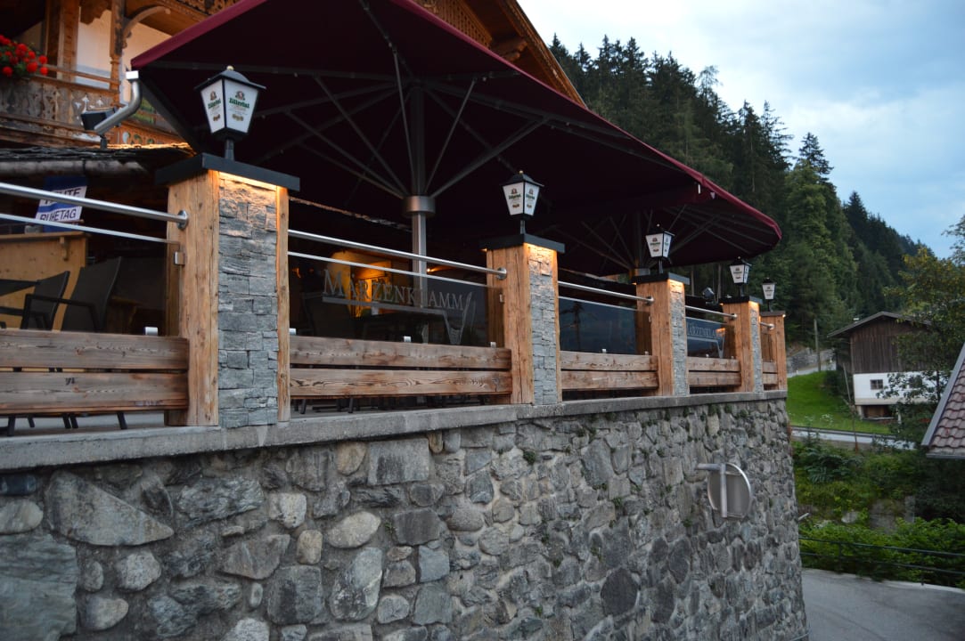 Außenansicht Märzenklamm - Hotel. Gasthof