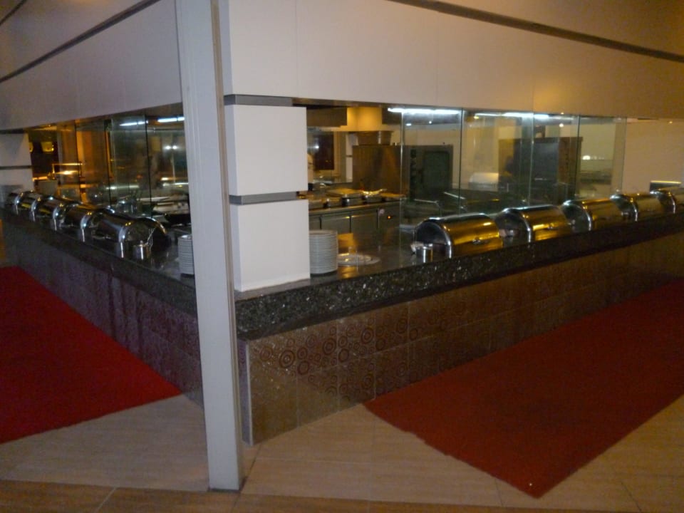 Das Buffet am Abend. Hotel Delphin Imperial