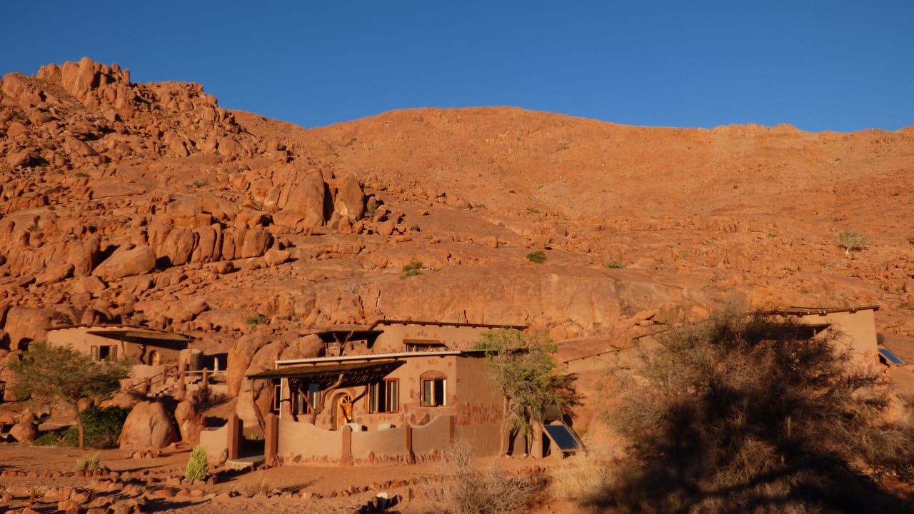 Außenansicht Fest Inn Fels Farm-Lodge