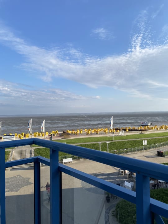 Ausblick Strandhotel Duhnen / Aparthotel Kamp