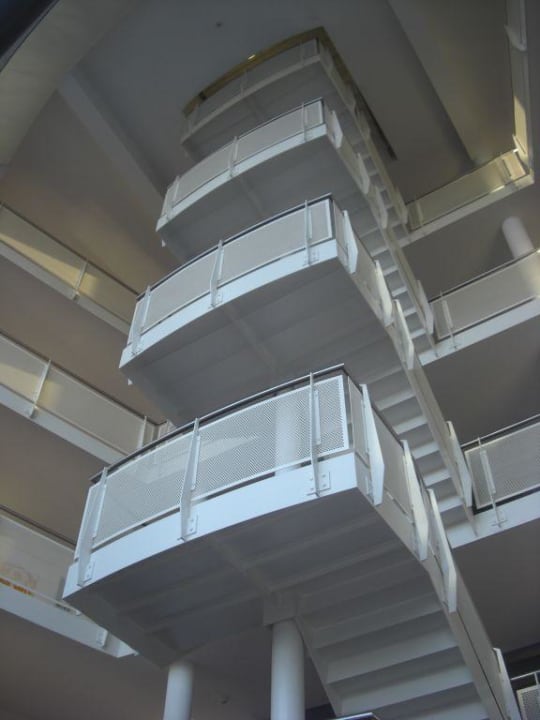 Treppenaufgang WestCord Art Hotel Amsterdam 3-Star