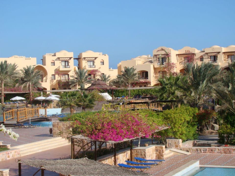 Blick von der Restaurantterrasse Steigenberger Coraya Beach - Adults only