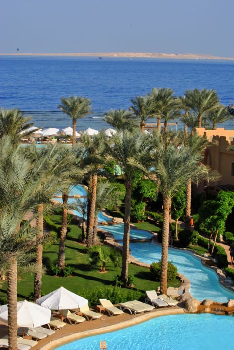 View from the balcony Rehana Royal Beach Resort Aqua Park & Spa