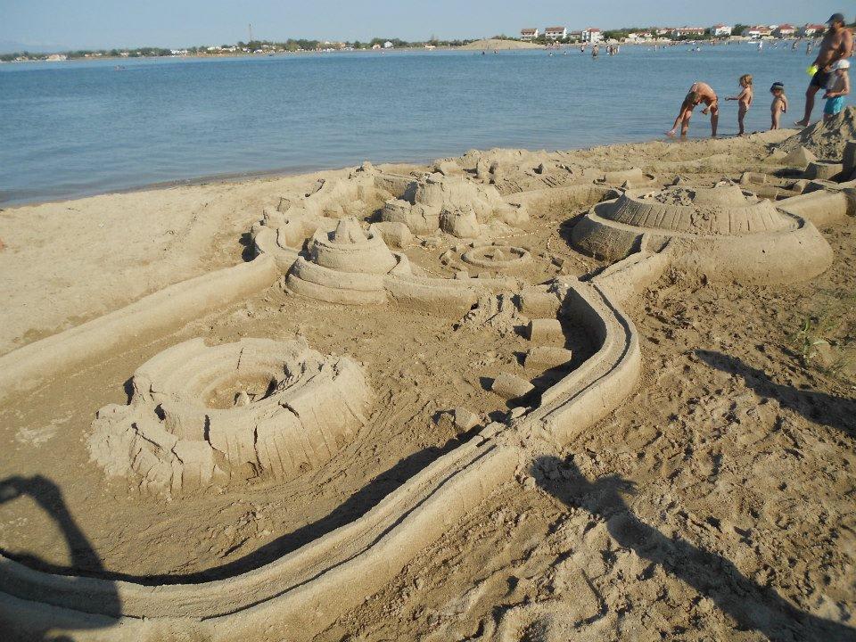 Песочный замок затон Нин Appartement Graf