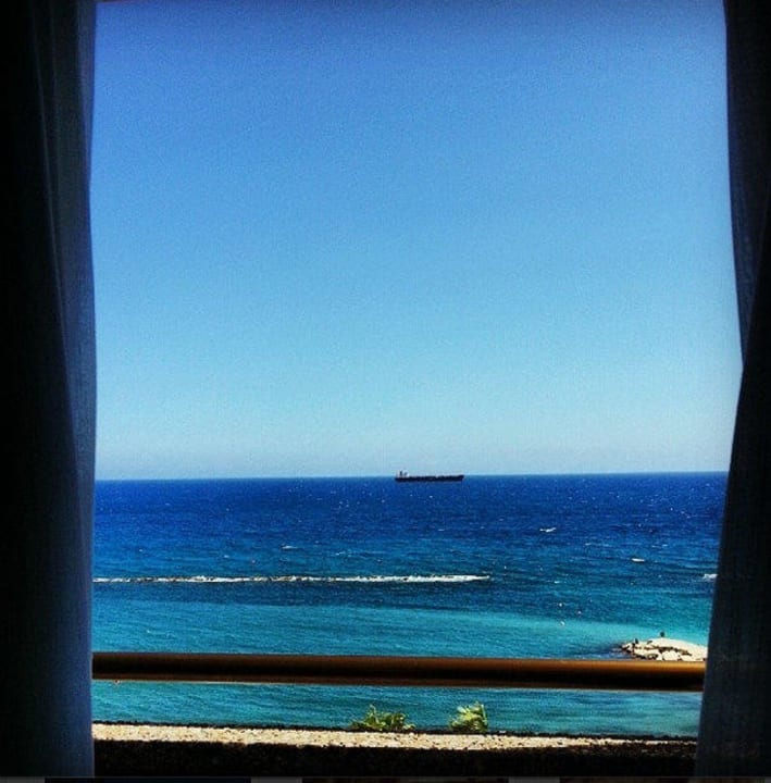 View from the window Crowne Plaza Hotel Limassol