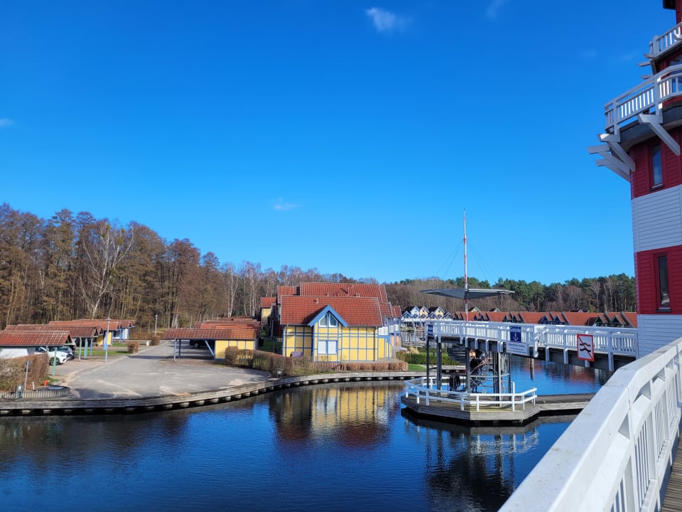 Außenansicht Precise Resort Hafendorf Rheinsberg