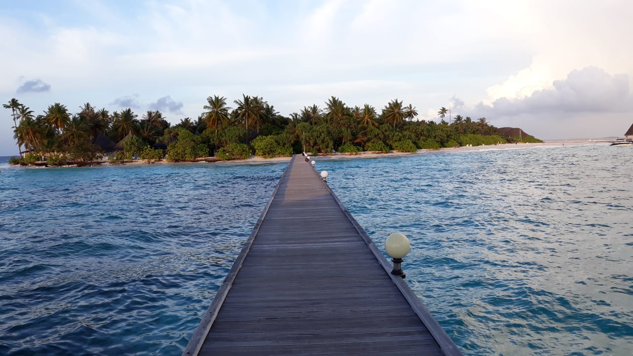 Ausblick Angaga Island Resort