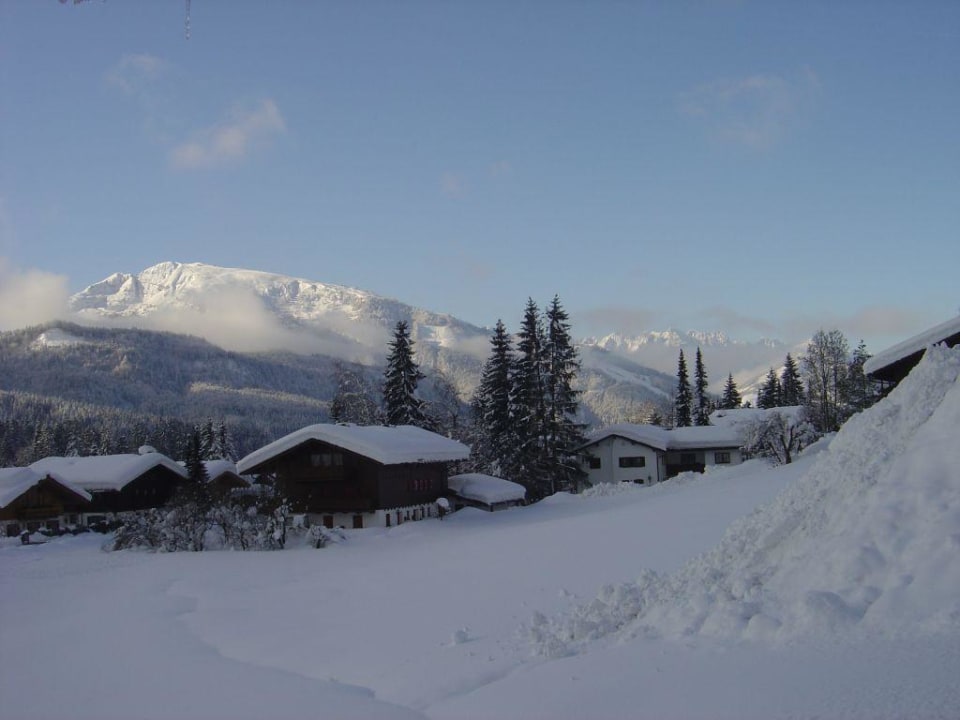 Blick vom Balkon nach Westen Landhaus Franziskus