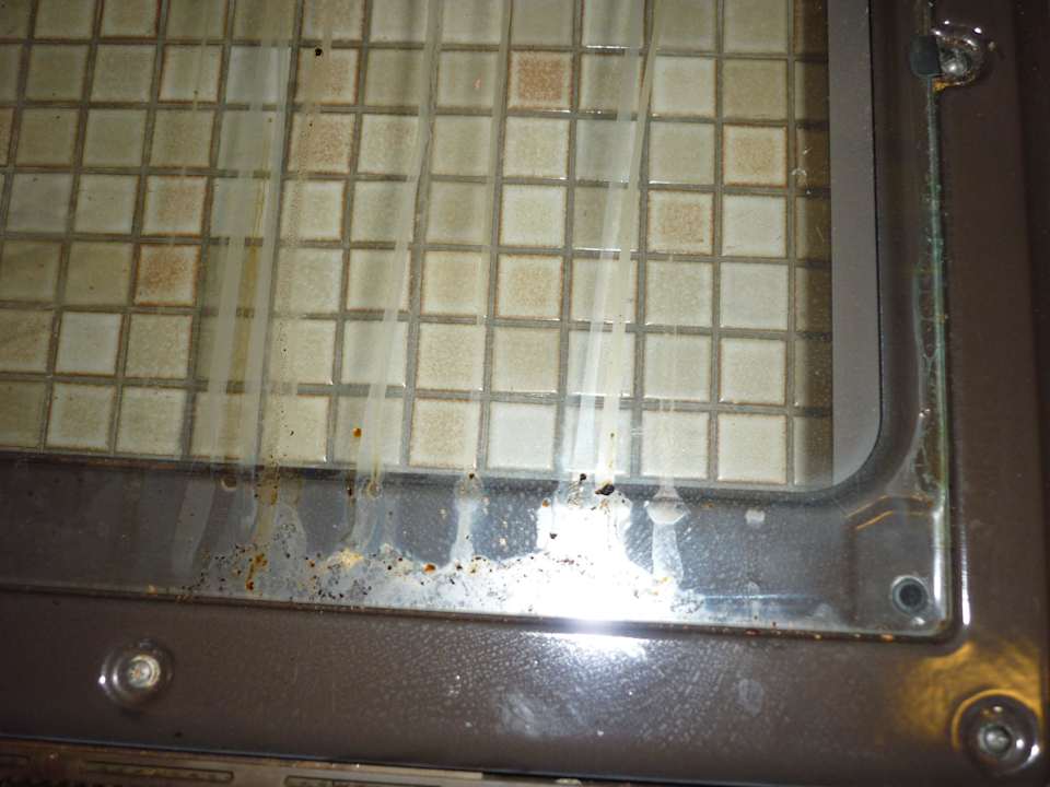 Backofentür von innen City Apartment am Schloßberg