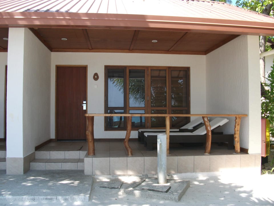 Unser Gartenbungalow Kuramathi Maldives