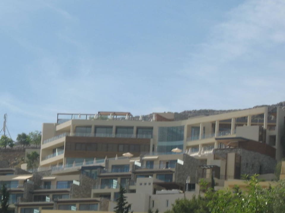 Vue générale l'hôtel Lindos Blu, Luxury Hotel & Suites - Adults only