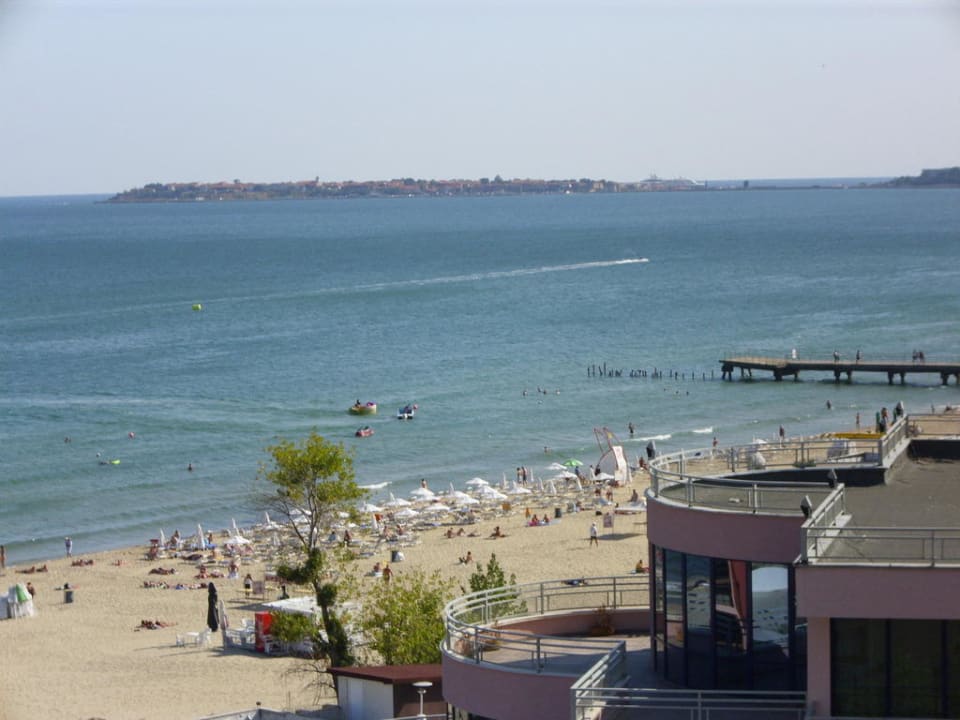 Blick vom Balkon MPM Hotel Orel