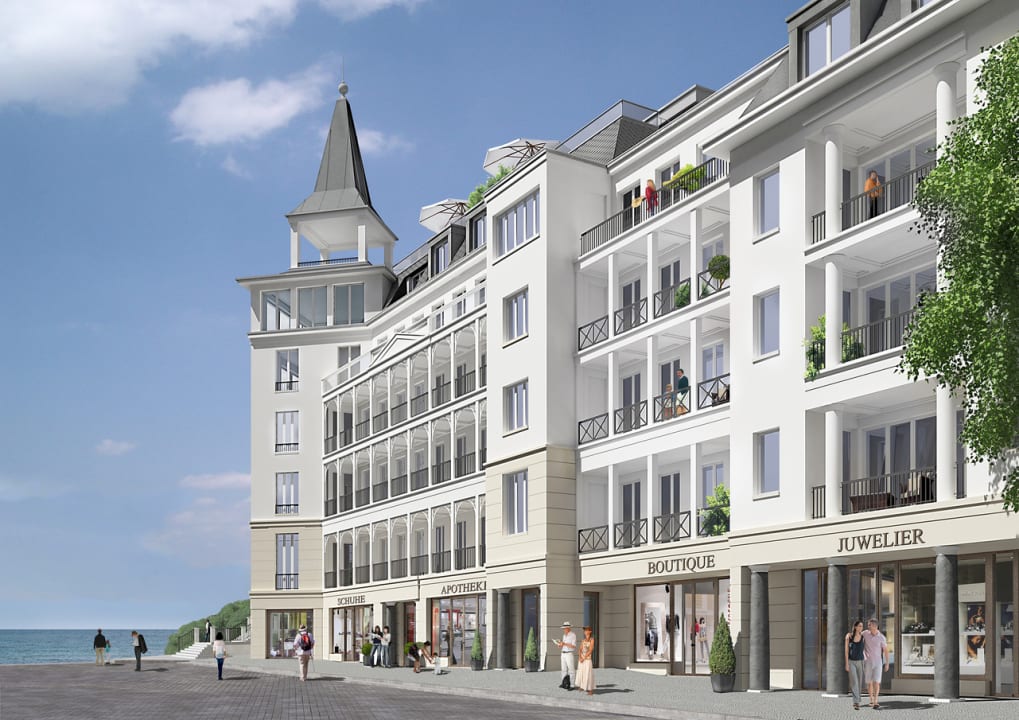 Außenansicht FIRST Sellin - Luxus-Appartements
