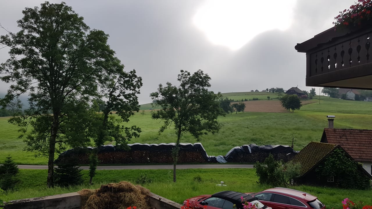 Ausblick Ferienwohnungen Hugeseppehof