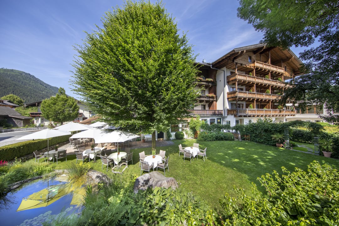 Gartenanlage Das gemütliche Dorfhotel Kaltenhauser