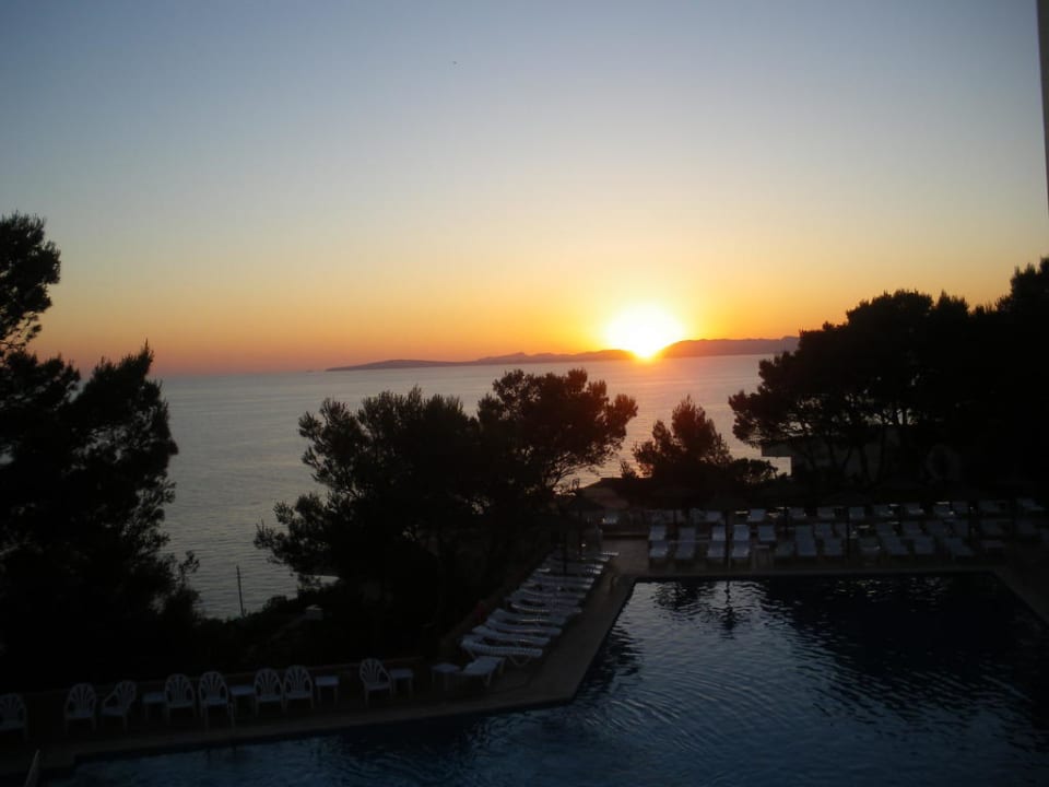 Sonnenuntergang Bucht von Palma Sun Club Eldorado
