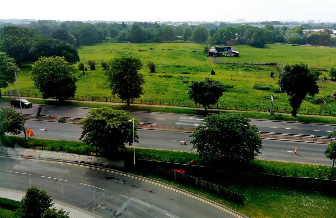 Ausblick Hilton Garden Inn London Heathrow Airport