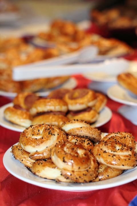 Brot & verschiedenstes Gebäck zu jeder Mahlzeit Hotel Sultan of Side