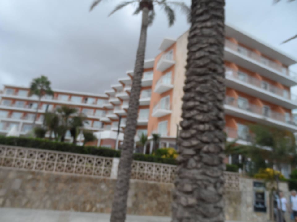 Von der Promenade aufgenommen HSM Golden Playa